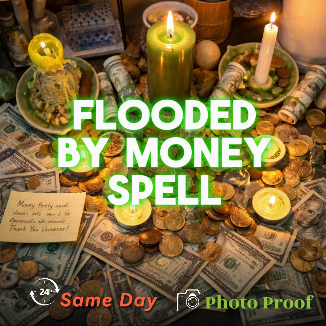 Powerful Money Spell Jar | Personalized Abundance, Prosperity & Money Attraction Ritual